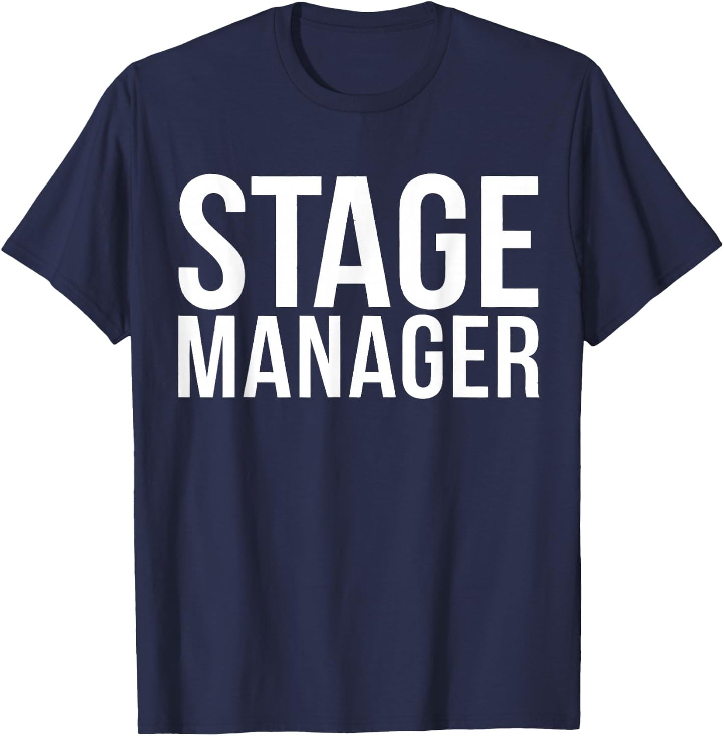 Stage Manager Theatre T-Shirt - T-Shirt | Navy
