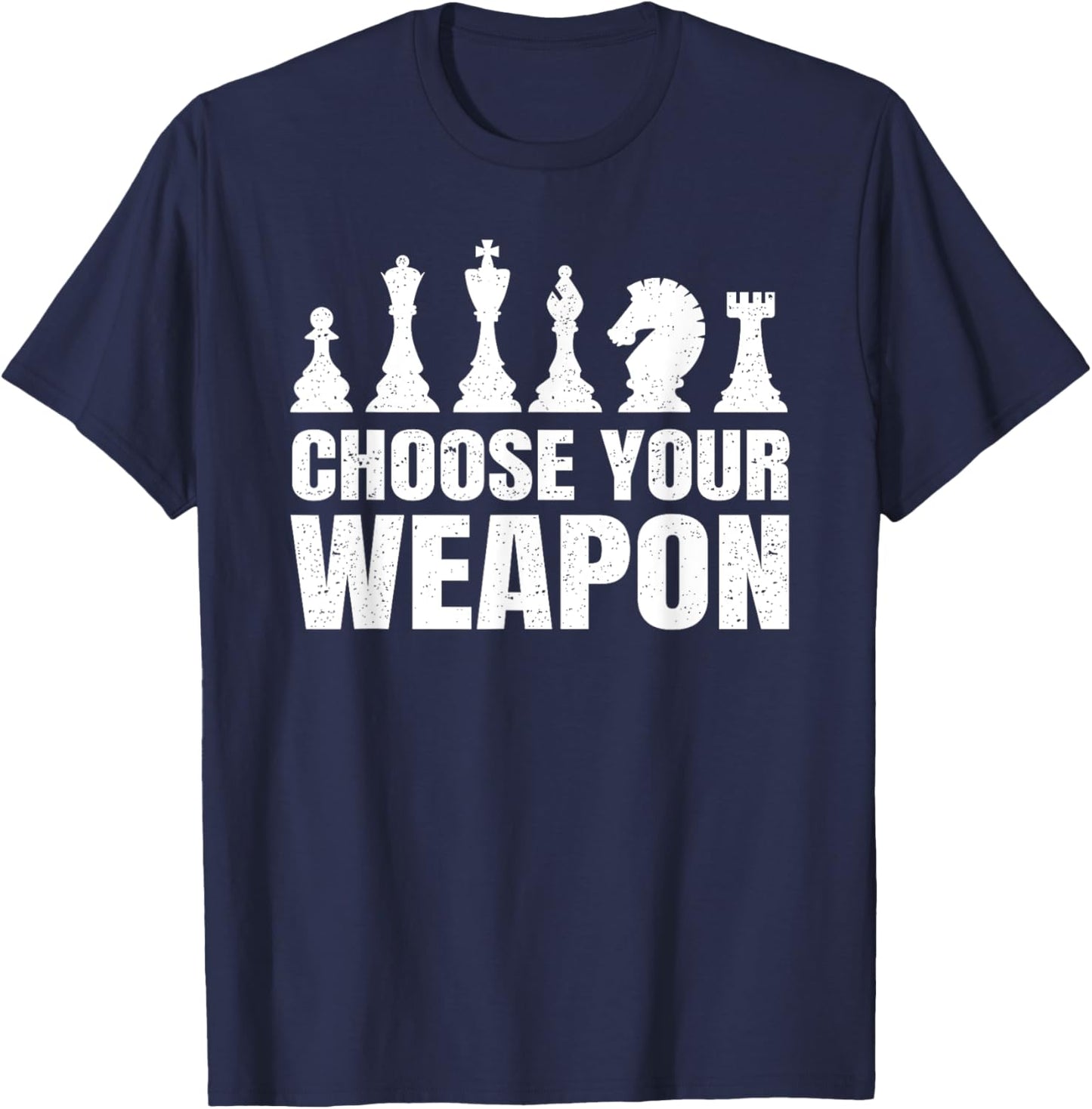 Cool Chess Art Women Chess Pawn Game Chess Lovers T-Shirt - T-Shirt | Navy