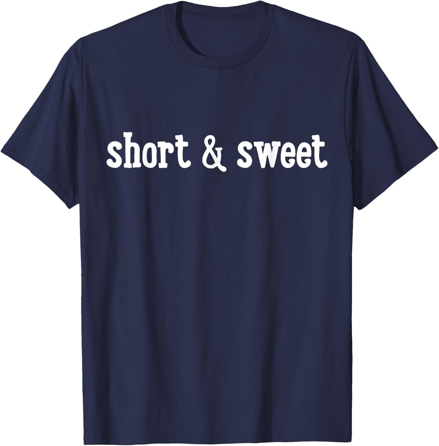Short & Sweet T-Shirt - T-Shirt | Navy