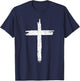 Christian Cross Christians Jesus Christ Cross T-Shirt - T-Shirt | Navy