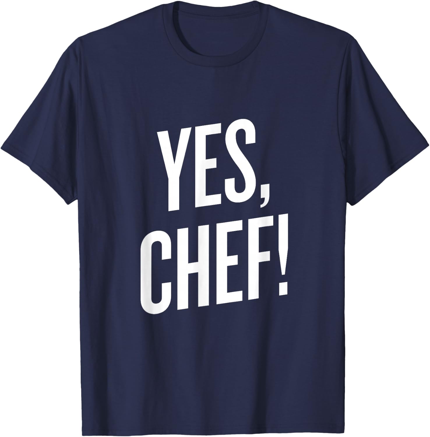 SFM: Yes Chef Boss Bear Funny Graphic Gift T-Shirt - T-Shirt | Navy
