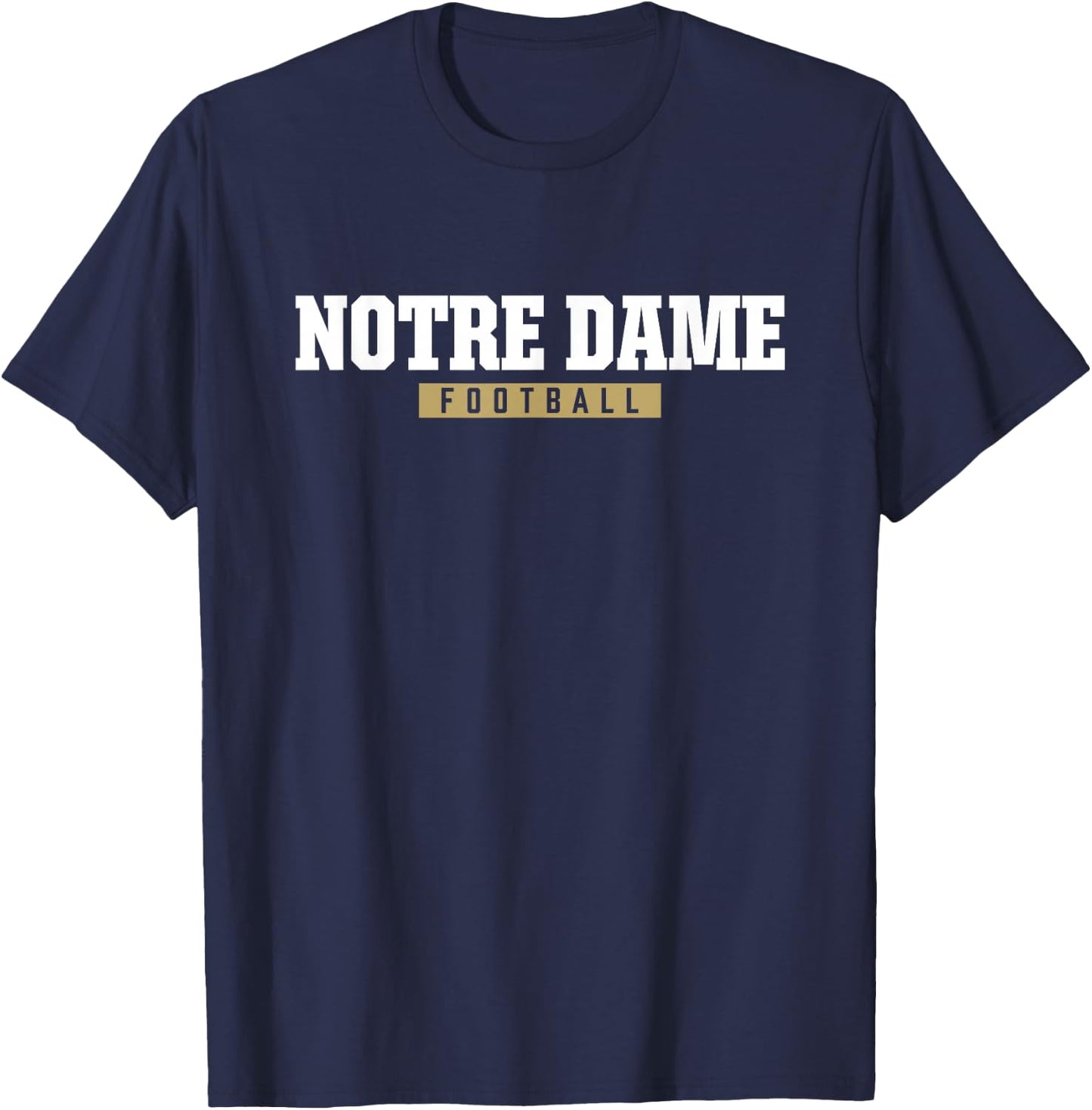 Notre Dame High School Football HS T-Shirt - T-Shirt | Navy
