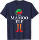 The Mamoo Elf Christmas Matching Family Funny Pajama Pj Xmas T-Shirt - T-Shirt | Navy