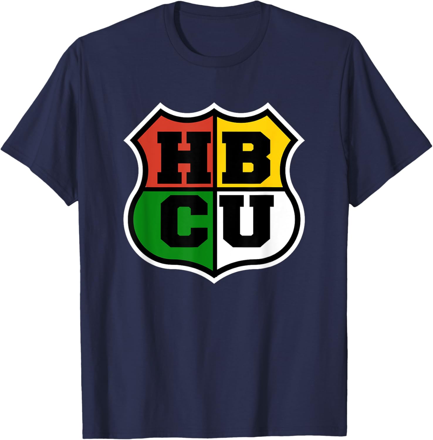 HBCU Badge T-Shirt - T-Shirt | Navy