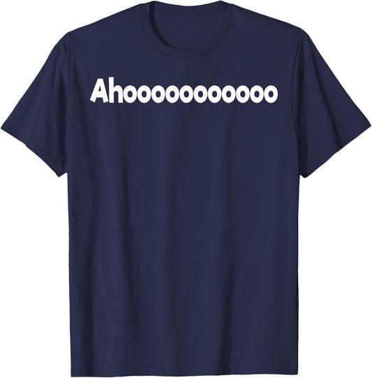 Ahooooooo T-Shirt - T-Shirt | Navy