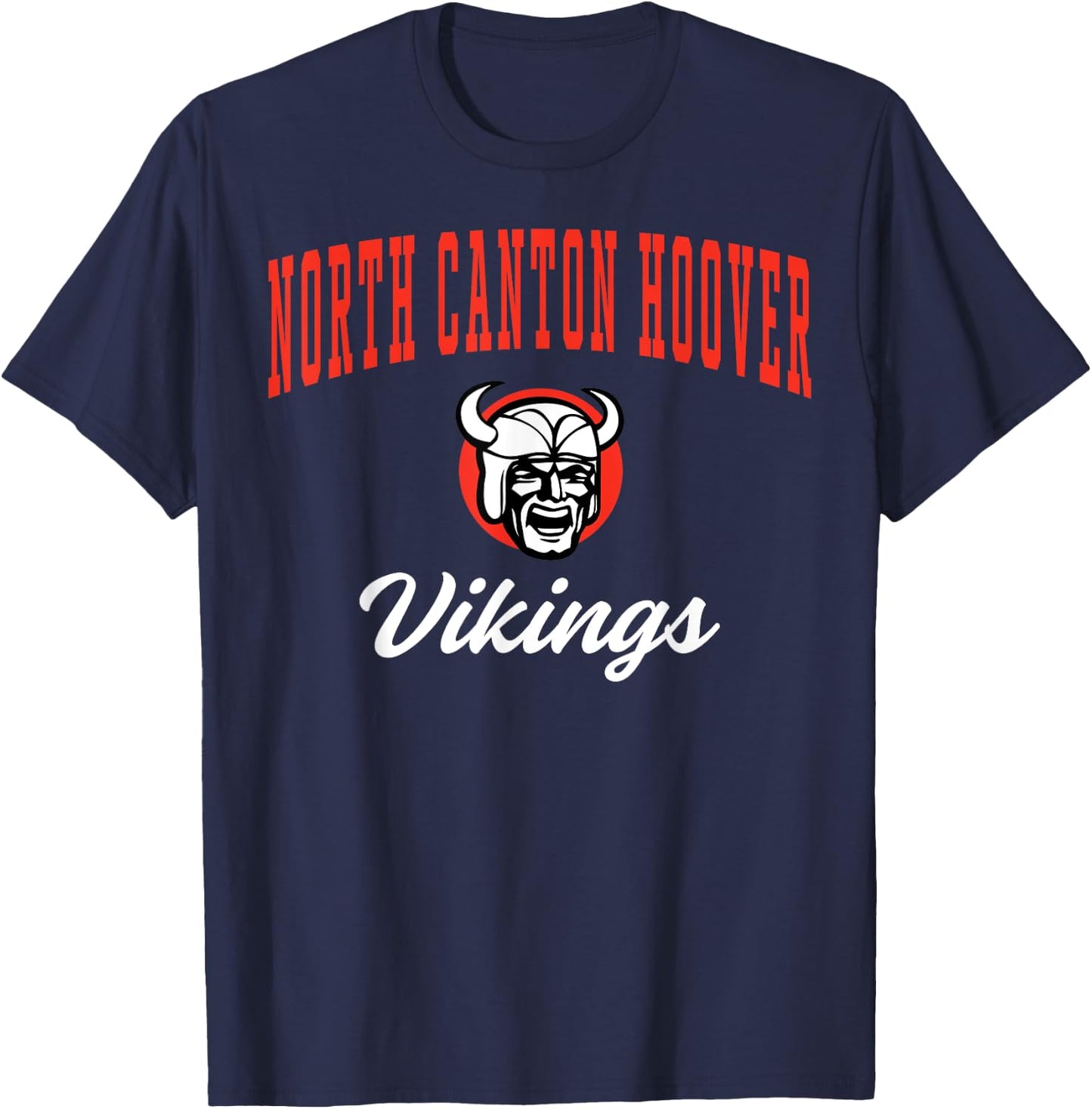 North Canton Hoover High School Vikings C3 T-Shirt - T-Shirt | Navy