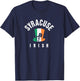 St Patricks Hat Syracuse NY Green Irish Saint Pattys Lucky T-Shirt - T-Shirt | Navy