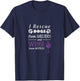 I Rescue Dogs From Shelters And Wine From Bottles T-Shirt - T-Shirt | Navy