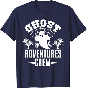 Ghost Adventures Crew Halloween Ghost Lovers T-Shirt - T-Shirt | Navy