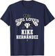 Kike Hernandez This Girl Loves Gameday T-Shirt - T-Shirt | Navy
