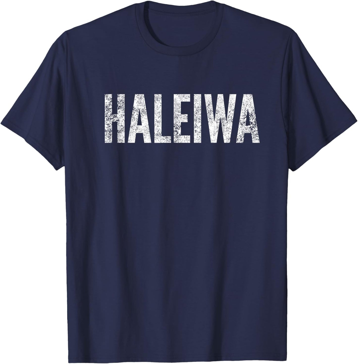 Haleiwa Oahu Hawaii T-Shirt - T-Shirt | Navy