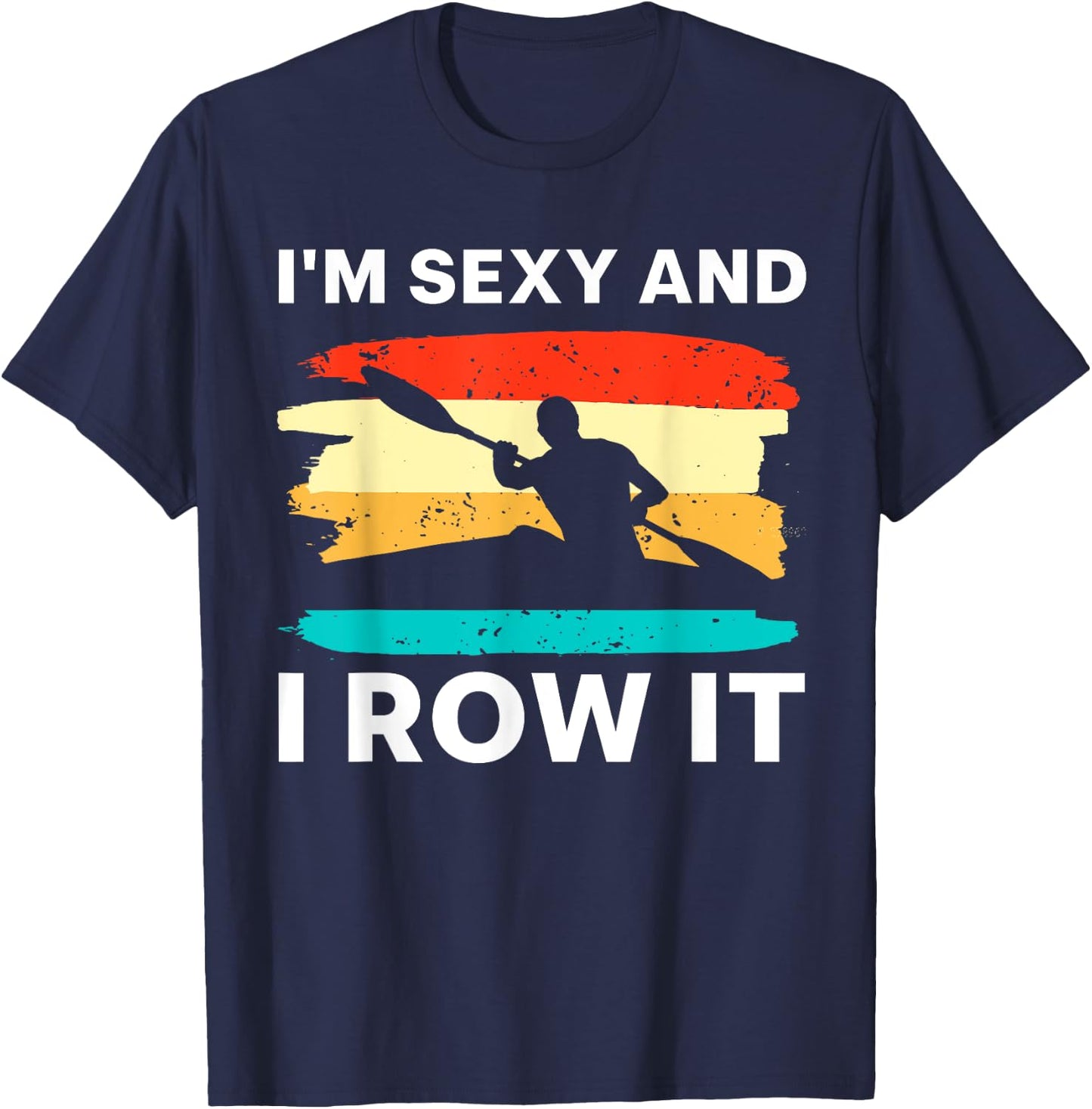Funny Kayak Design Women Kayaker Boat Kayak Lover T-Shirt - T-Shirt | Navy
