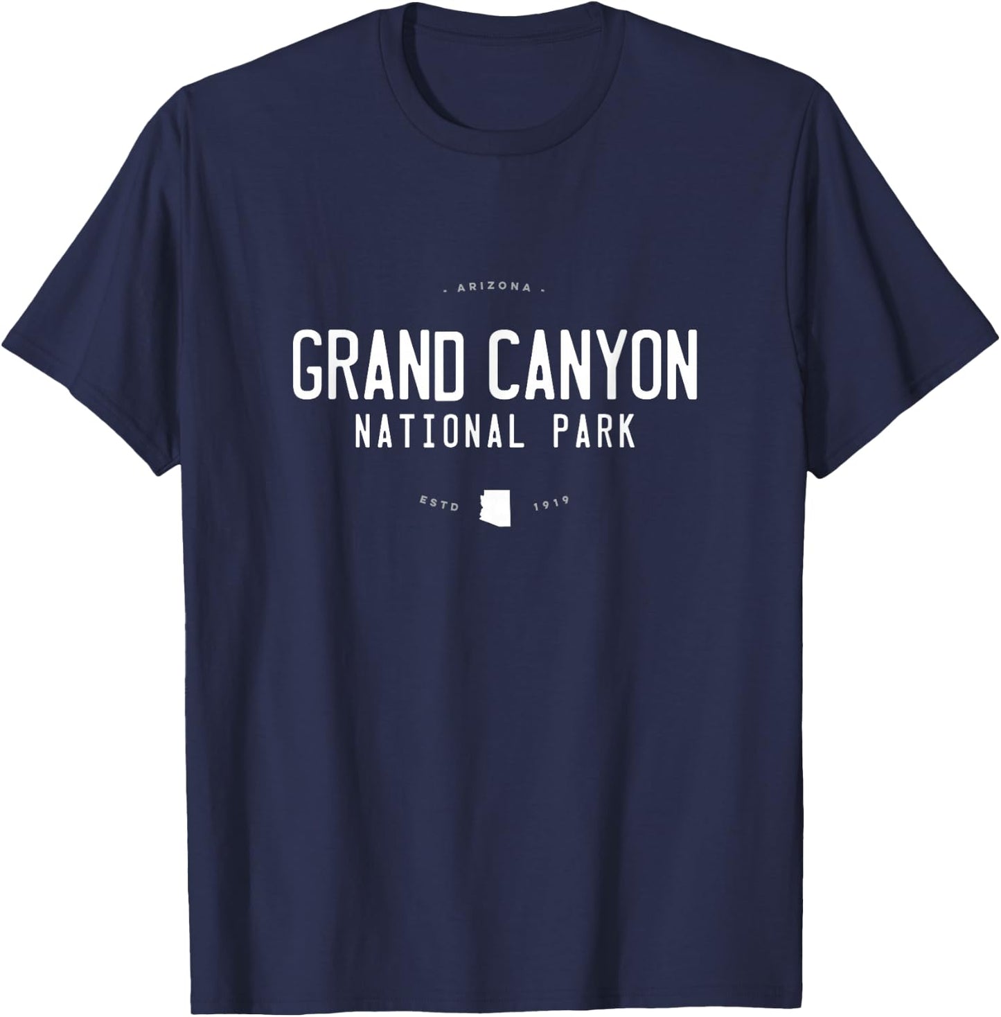 Grand Canyon National Park Arizona Graphic T-Shirt - T-Shirt | Navy