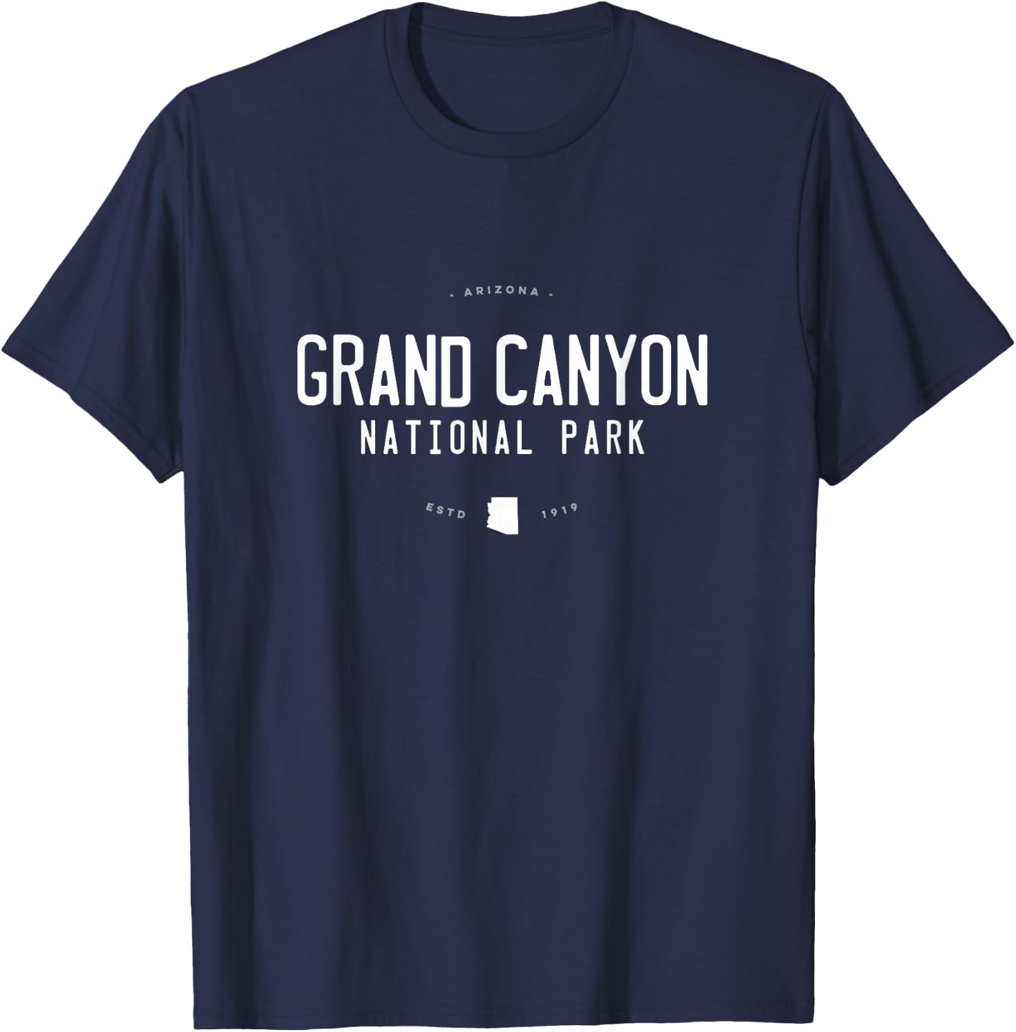 Grand Canyon National Park Arizona Graphic T-Shirt - T-Shirt | Navy