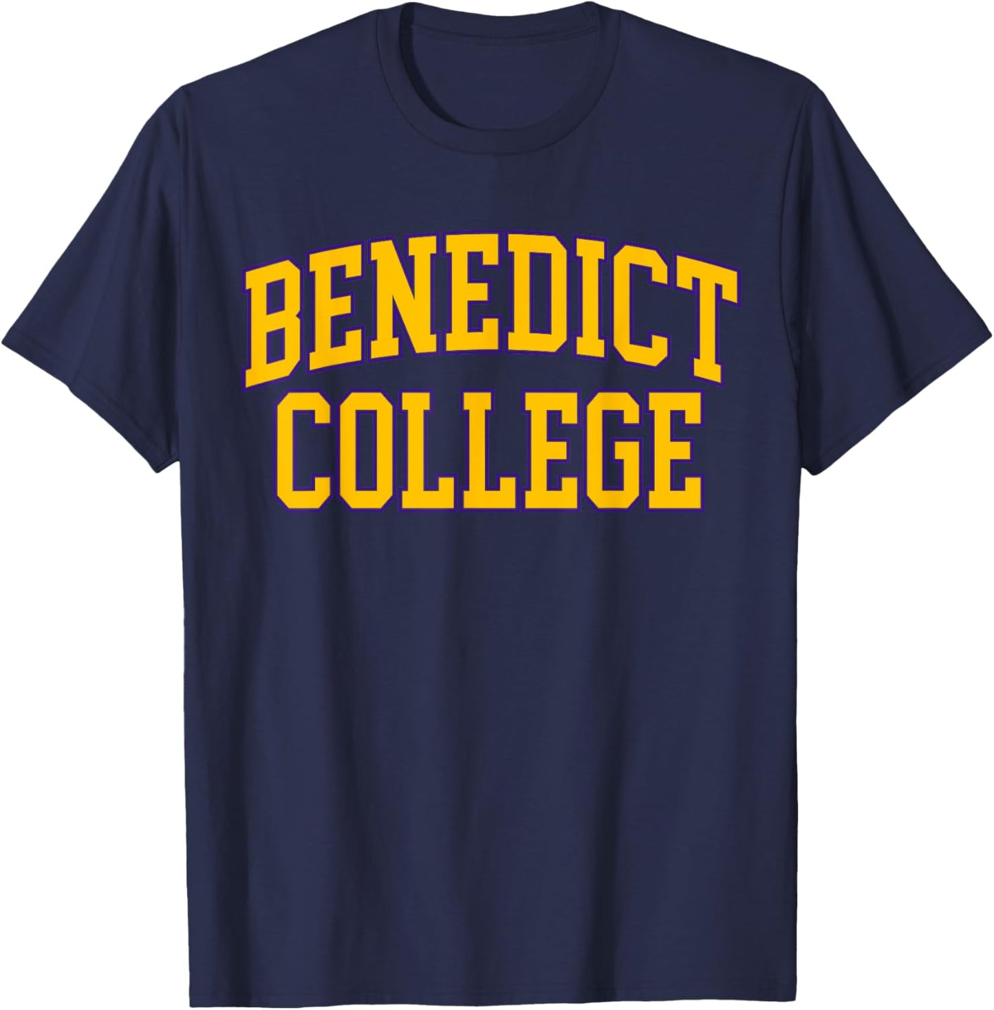 Benedict Vintage College Retro Men Women T-Shirt - T-Shirt | Navy