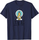 Zen AF | Funny Mindfulness Yoga Meditation Buddhism Gift T-Shirt - T-Shirt | Navy