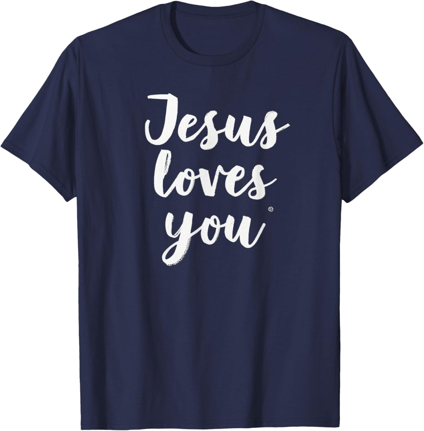 Jesus Loves You T-Shirt - T-Shirt | Navy