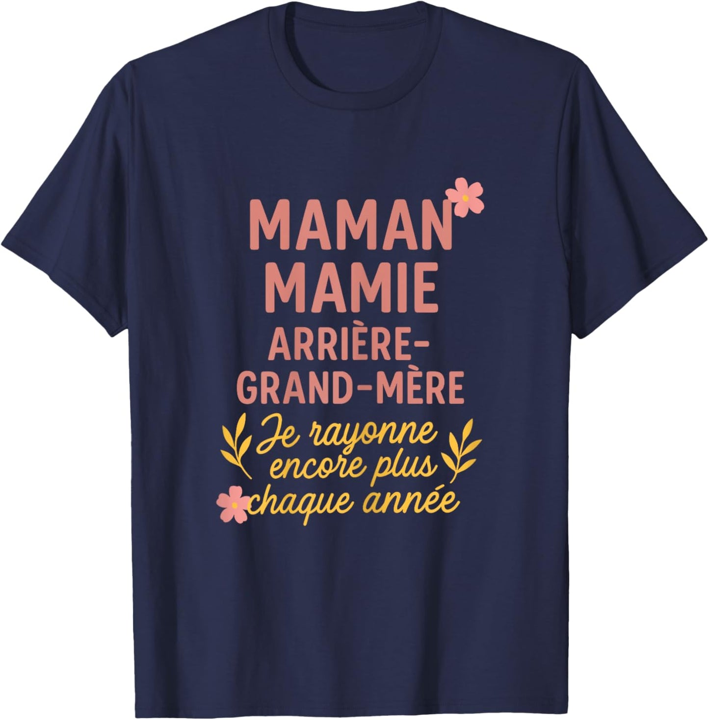 Mom Granny Great Grandma - Touching Gift Woman T-Shirt - T-Shirt | Navy