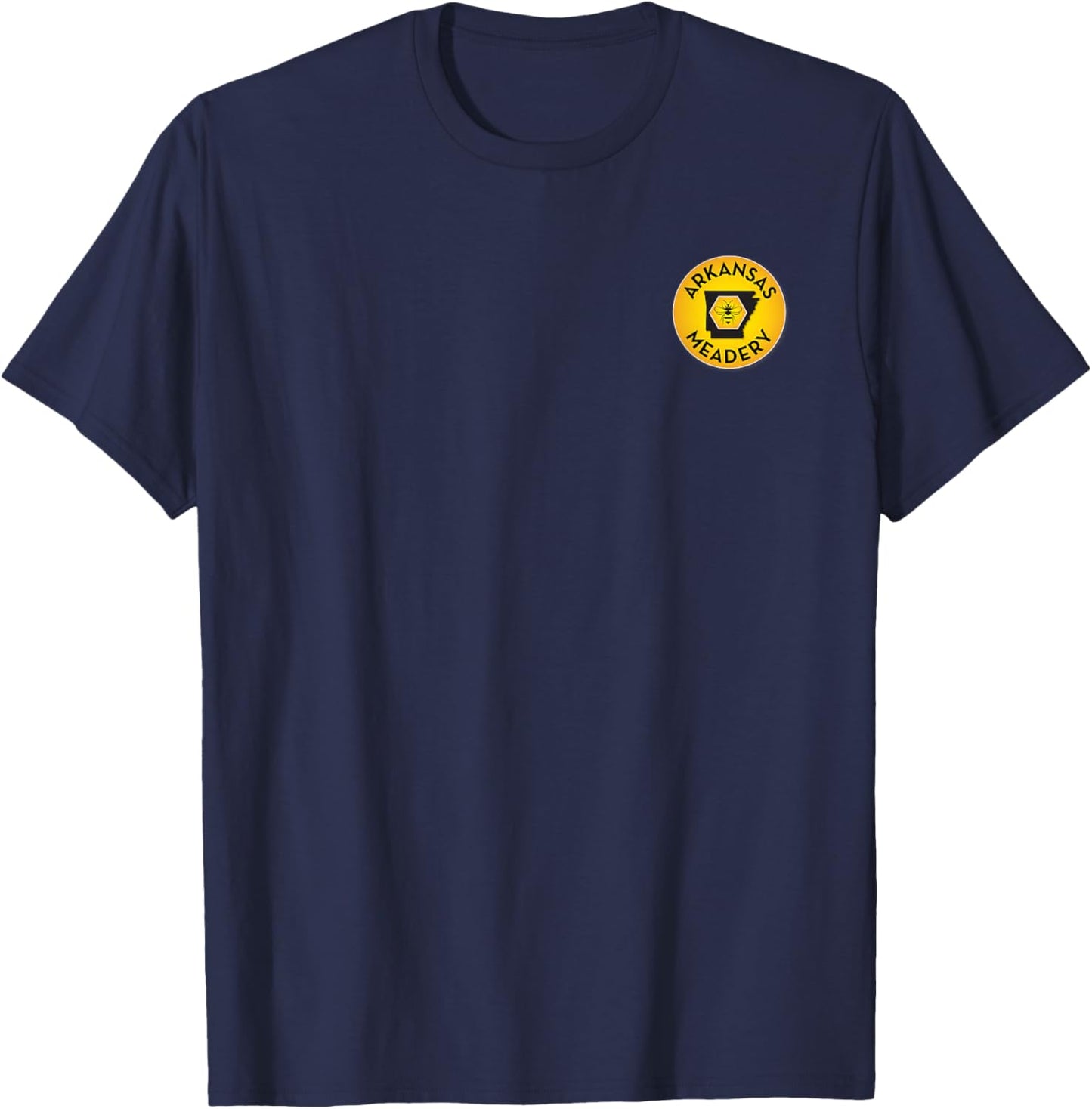 Arkansas Meadery Pocket/Back Logo T-Shirt - T-Shirt | Navy