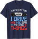Police car police officer wee woo car design women men T-Shirt - T-Shirt | Navy