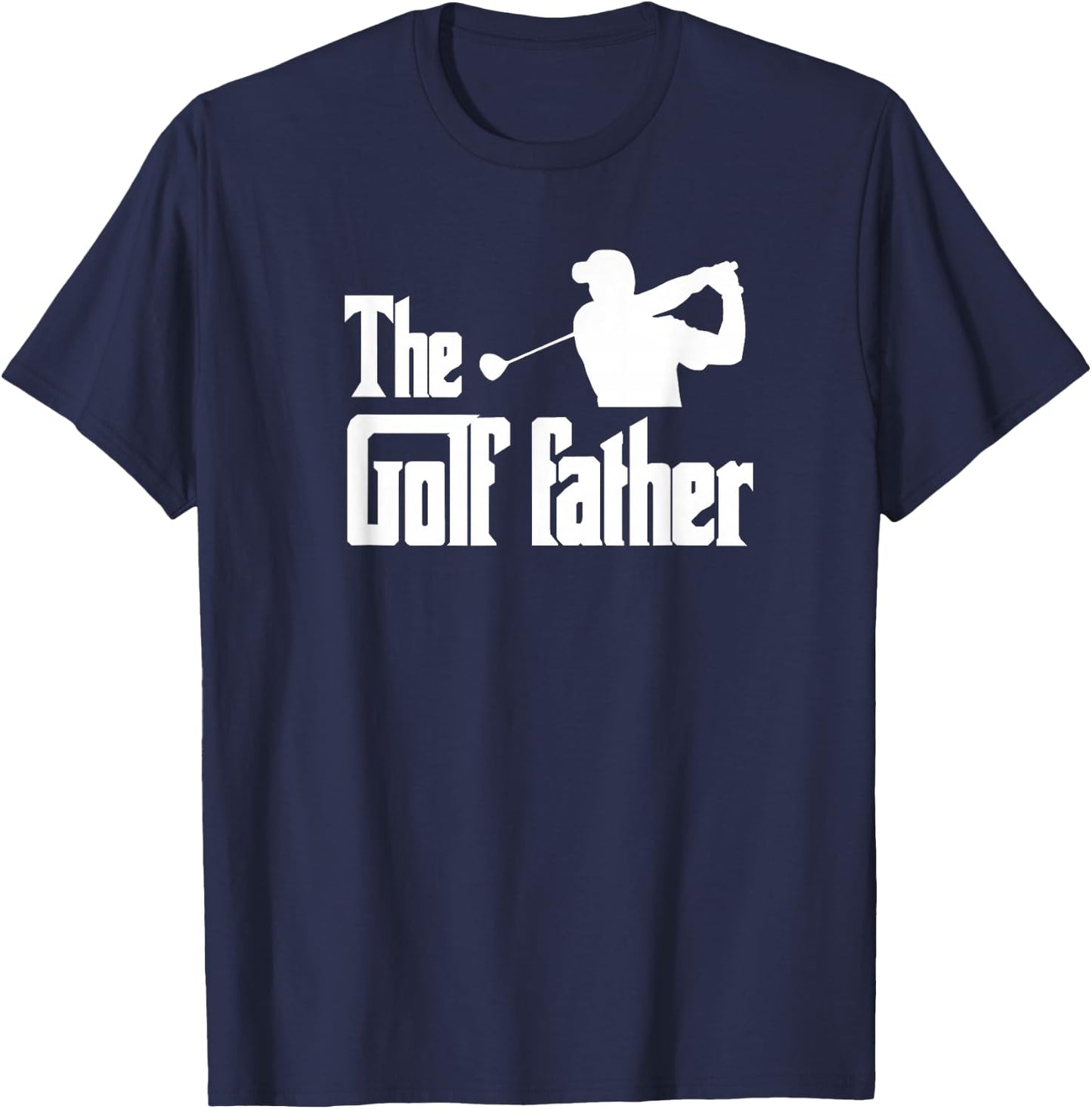 The Golf Father Funny Parody Best Golf Dad Business Trip T-Shirt - T-Shirt | Navy