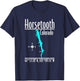 Modern Horsetooth Reservoir - Colorado T-Shirt - T-Shirt | Navy