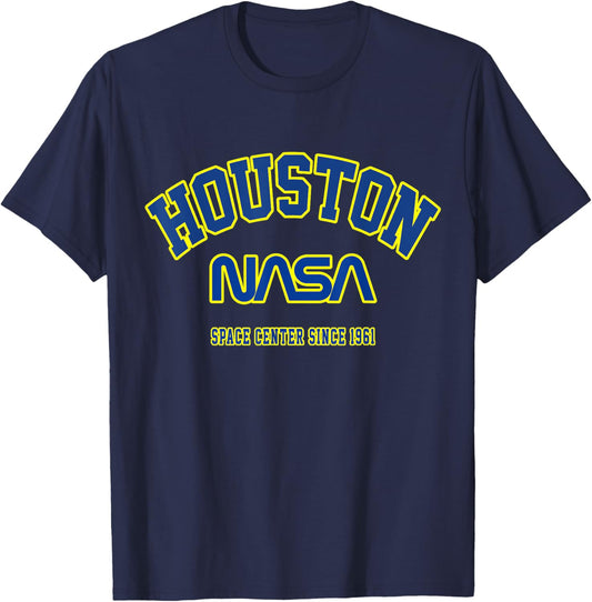 NASA Houston Space Center since 1961 T-Shirt - T-Shirt | Navy