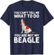 Funny Beagle Design Women Hound Beagle Dog Lovers T-Shirt - T-Shirt | Navy