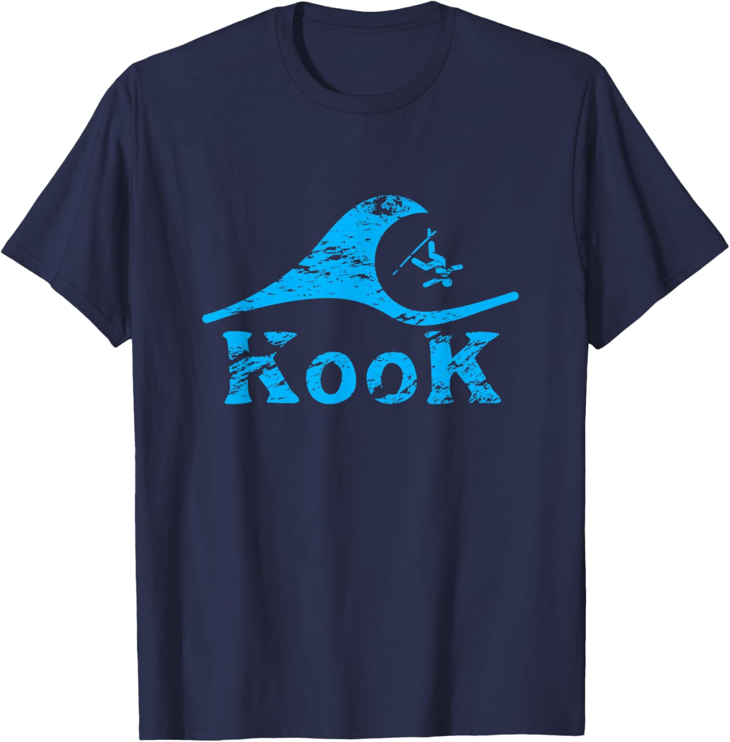 Kook - hilarious for surfers, great Gift T-Shirt - T-Shirt | Navy