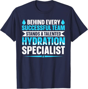 Team Manager Waterboy Quote for a Hydration Specialist T-Shirt - T-Shirt | Navy