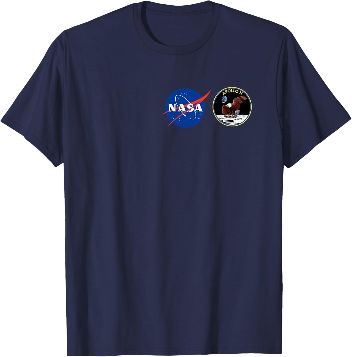 NASA Apollo 11 Insignia Apollo's 50th Anniversary T-Shirt - T-Shirt | Navy