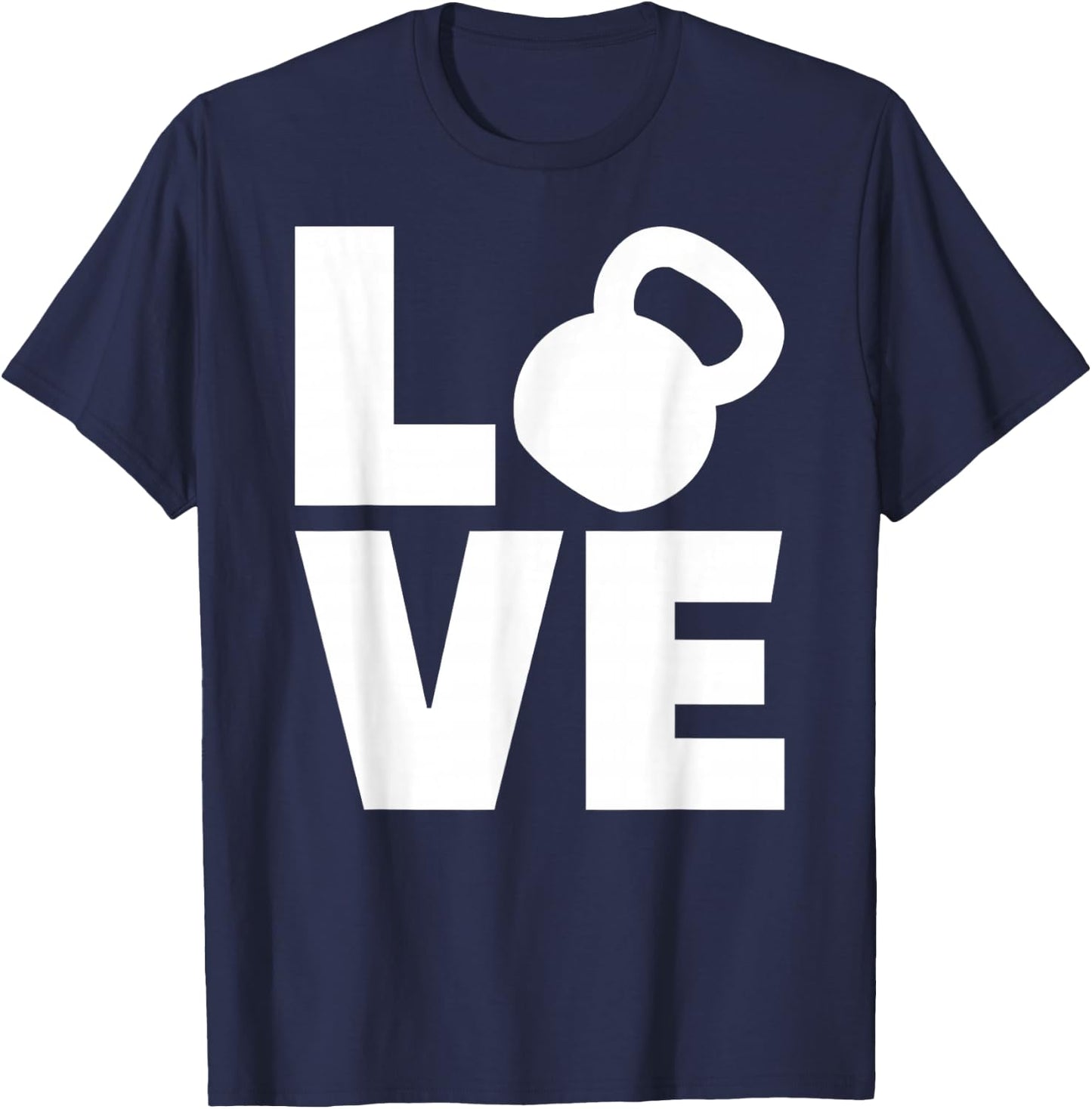 Kettlebell love T-Shirt - T-Shirt | Navy