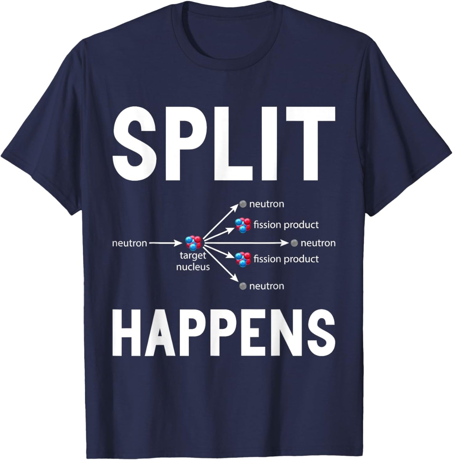 Funny Nuclear Engineer Nuclear power plant T-Shirt - T-Shirt | Navy