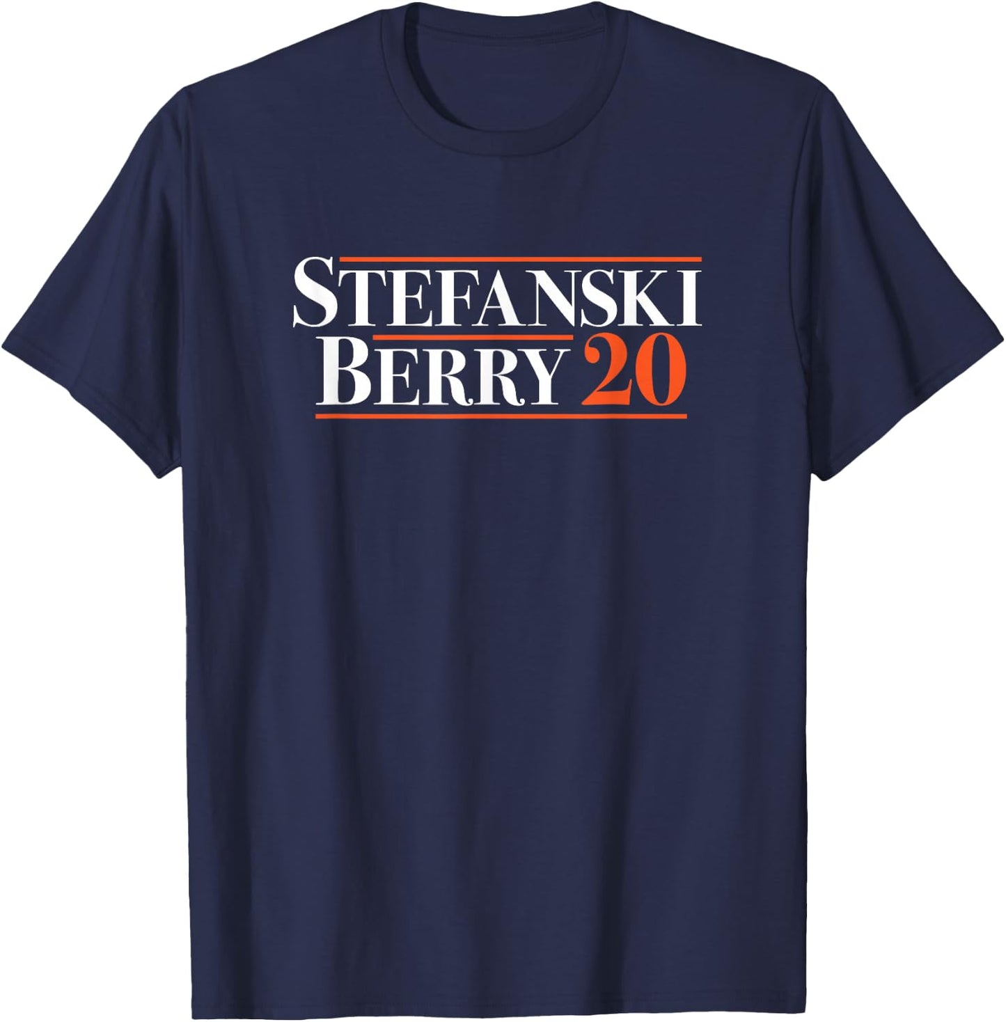 Stefanski Berry 2020 Cleveland Election - Football T-Shirt - T-Shirt | Navy