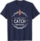 All I Want To Do Is Catch Snakehead funny fishing gift T-Shirt - T-Shirt | Navy