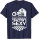 Funny She Think's My Tractor's Sexy Tractor Driver Farmer T-Shirt - T-Shirt | Navy