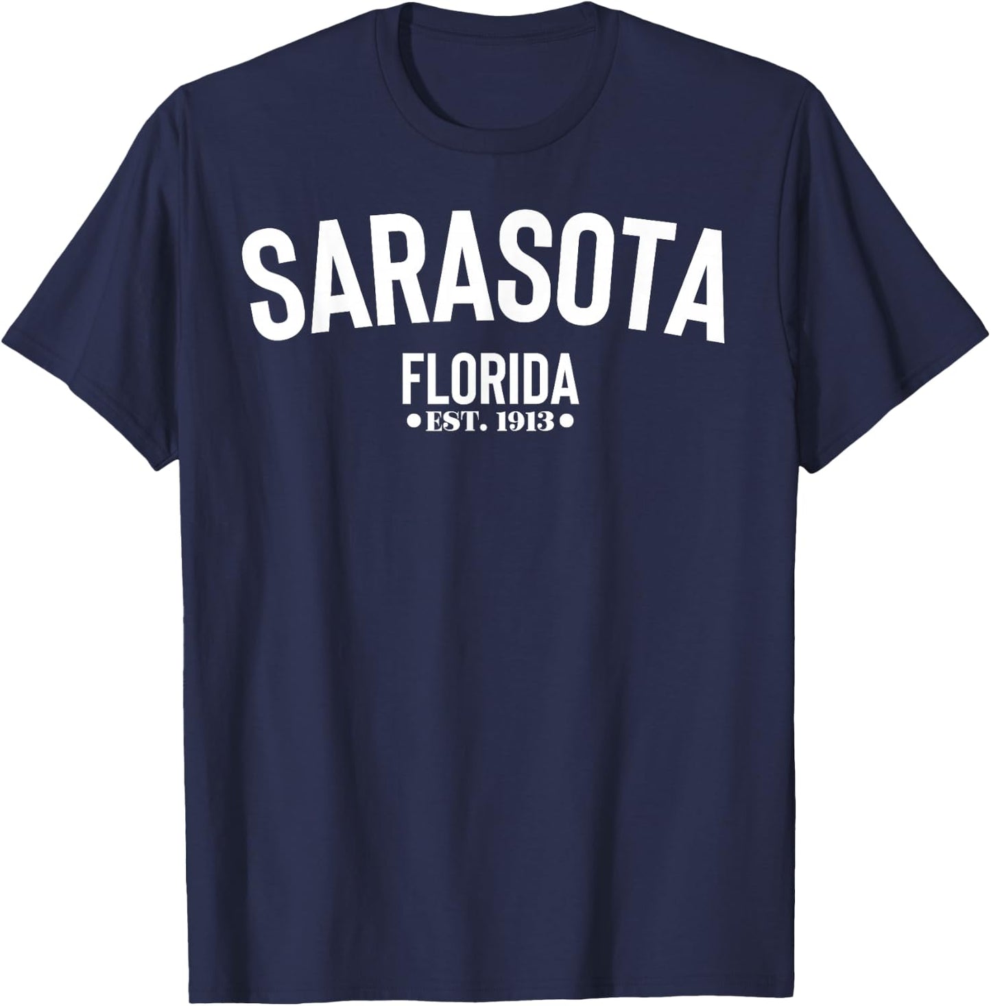 Sarasota Florida Souvenir Gift Sarasota Beaches T-Shirt - T-Shirt | Navy