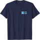 Junji Ito In the Cove Back Print T-Shirt - T-Shirt | Navy