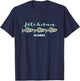 Ketchikan Alaska Native Art Salmon Fishing Capital Souvenir T-Shirt - T-Shirt | Navy