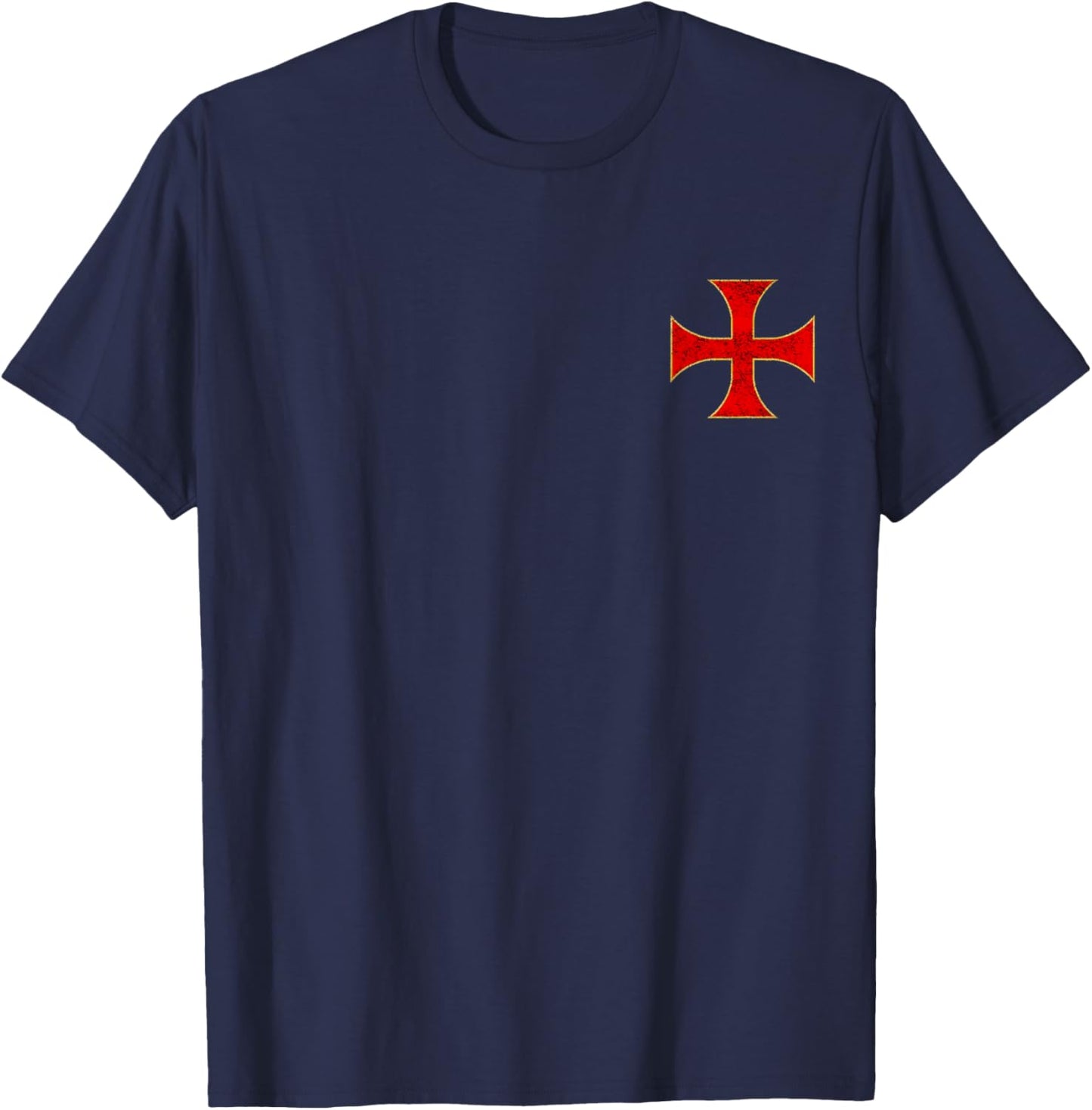 Jesus Christ Christians Men Women Christian Cross T-Shirt - T-Shirt | Navy
