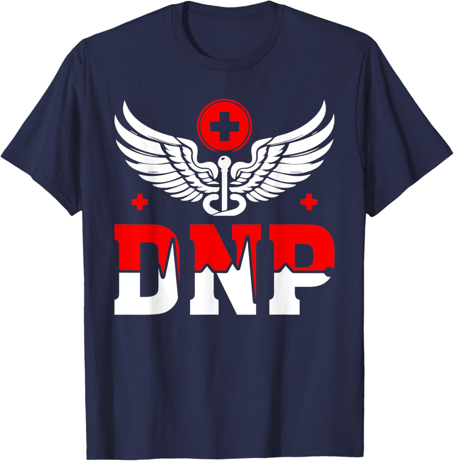 DNP Emblem Doctor of Nursing Practice Gifts Women T-Shirt - T-Shirt | Navy