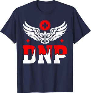 DNP Emblem Doctor of Nursing Practice Gifts Women T-Shirt - T-Shirt | Navy
