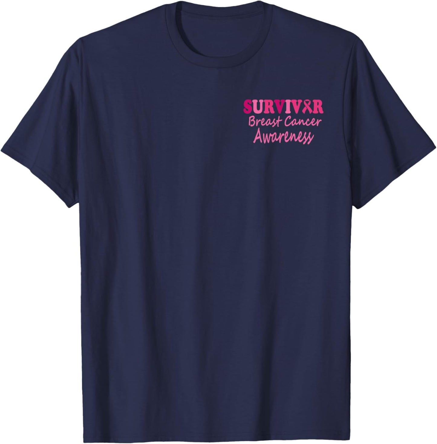 In My Cancer Free Era T-Shirt - T-Shirt | Navy