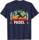 Padel Tennis Paddle Ball Padel Platform T-Shirt - T-Shirt | Navy