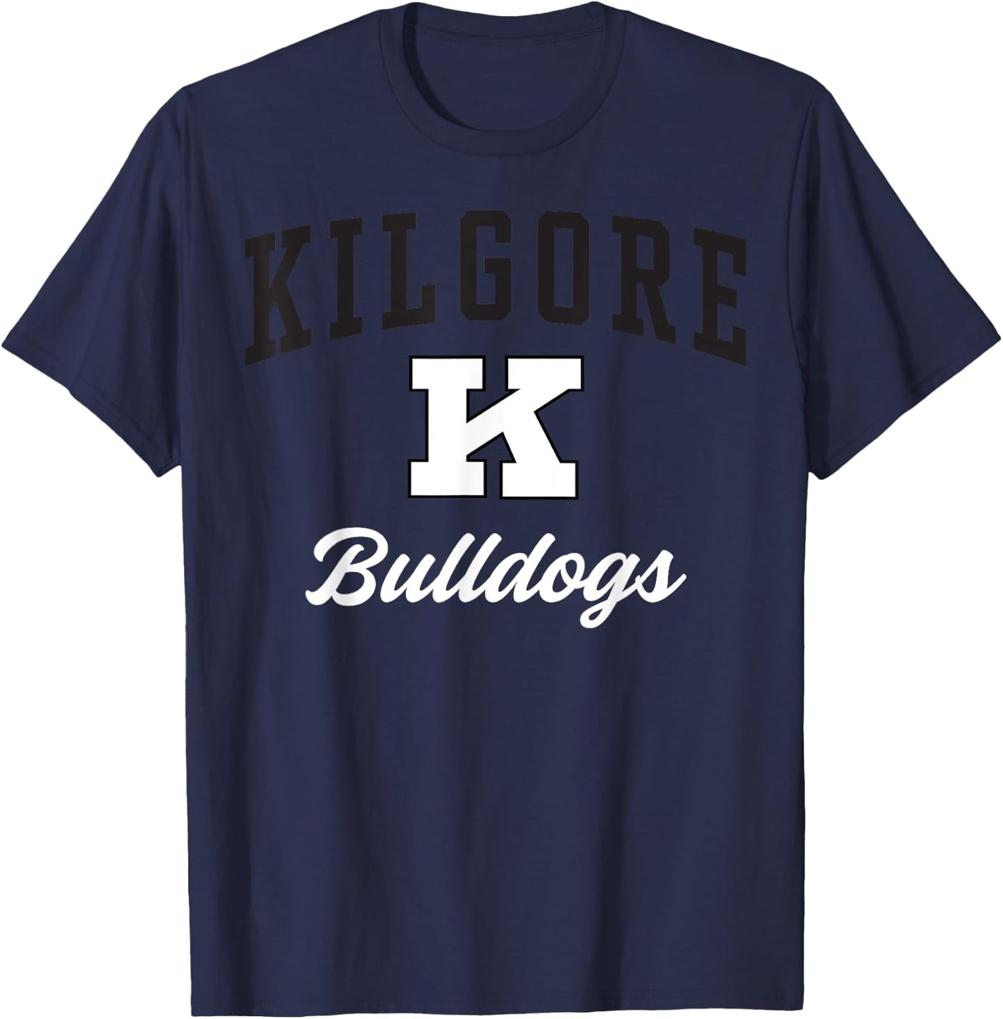 Kilgore High School Bulldogs C3 T-Shirt - T-Shirt | Navy