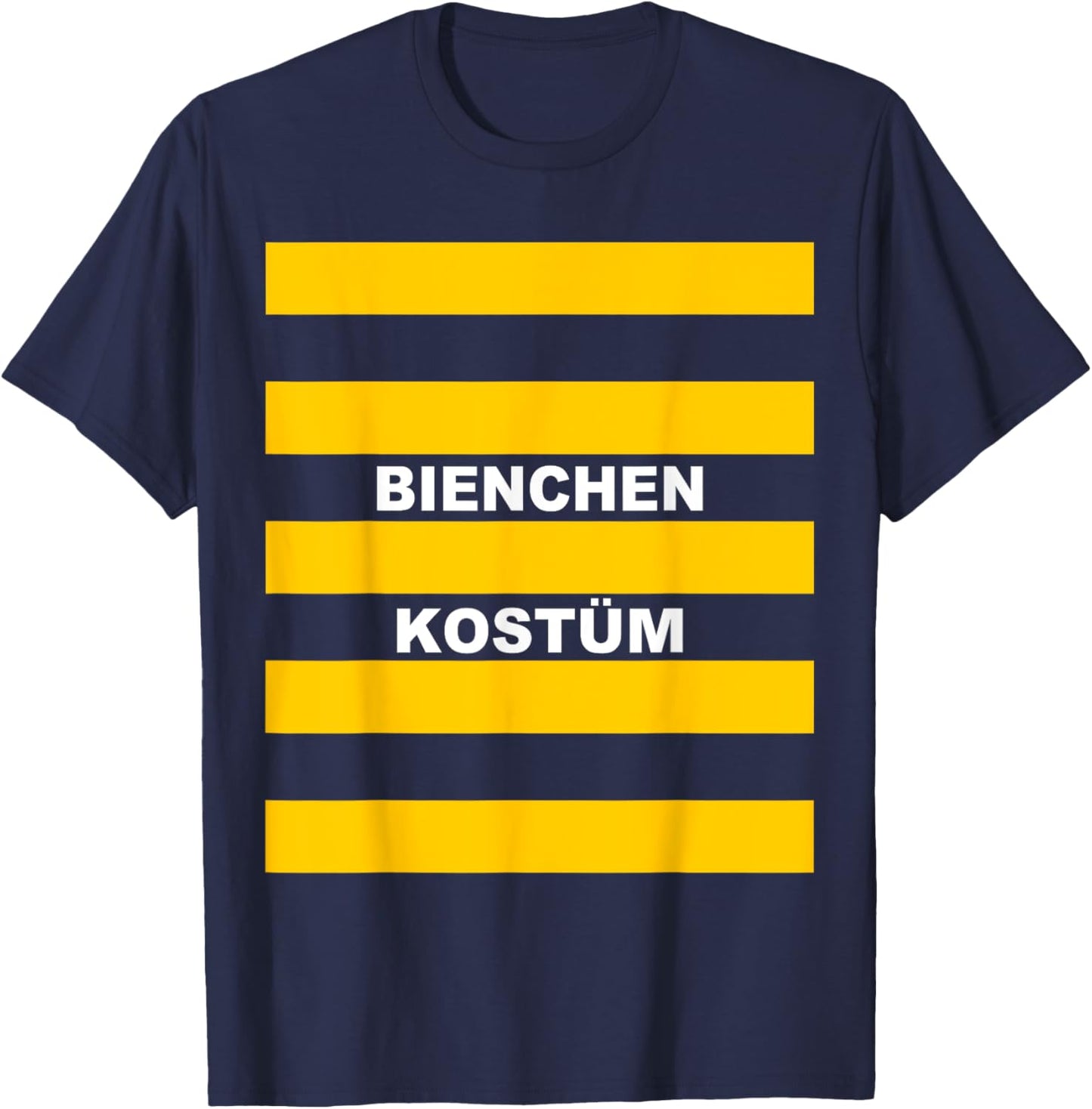 Bienen Kostüm Biene Bienenkostüm Bienchen Insekt Fasching T-Shirt - T-Shirt | Navy
