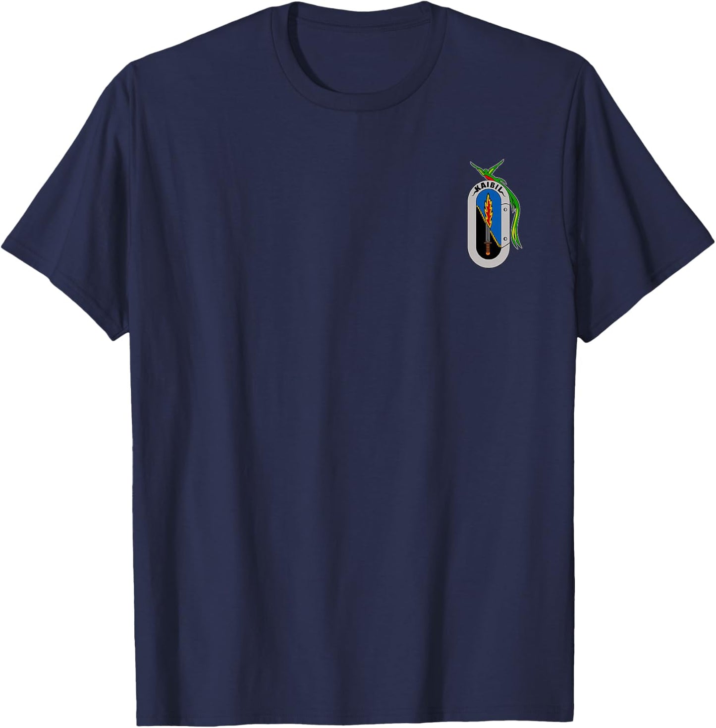 Motto Guatemala Special Forces Kaibil Infierno T-Shirt - T-Shirt | Navy
