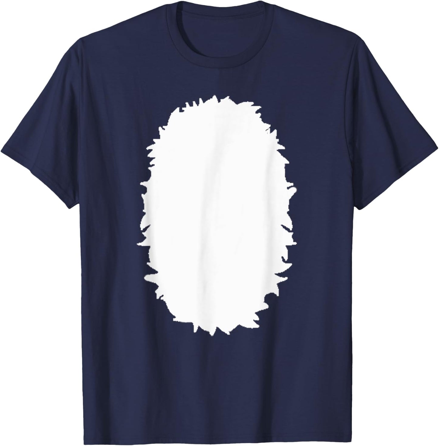 Animal Belly Chest Halloween Costume Bear, Deer, Skunk, Fox T-Shirt - T-Shirt | Navy