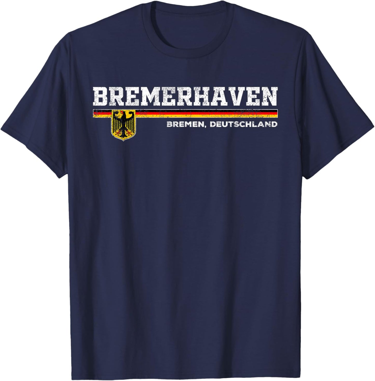 Bremerhaven Germany / Deutschland T-Shirt - T-Shirt | Navy