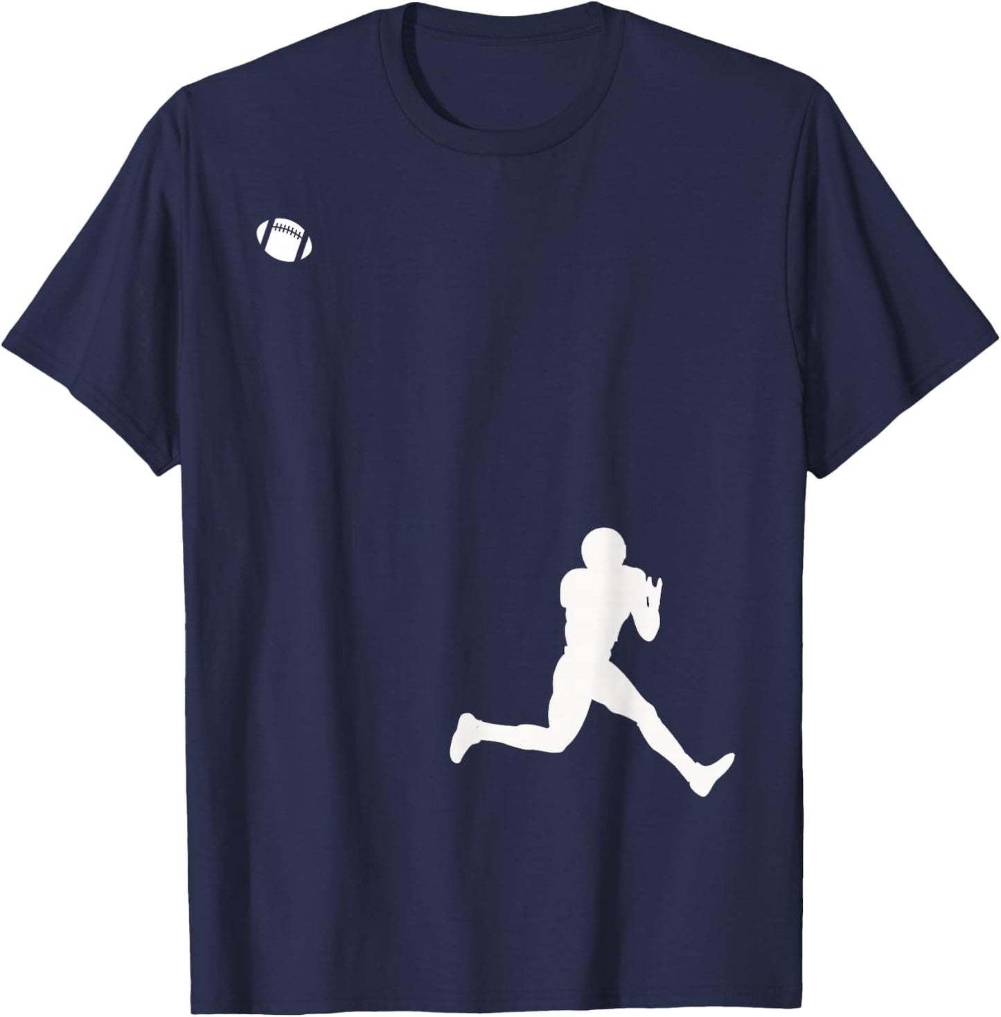 Football Receiver Football Apparel - Football T-Shirt - T-Shirt | Navy